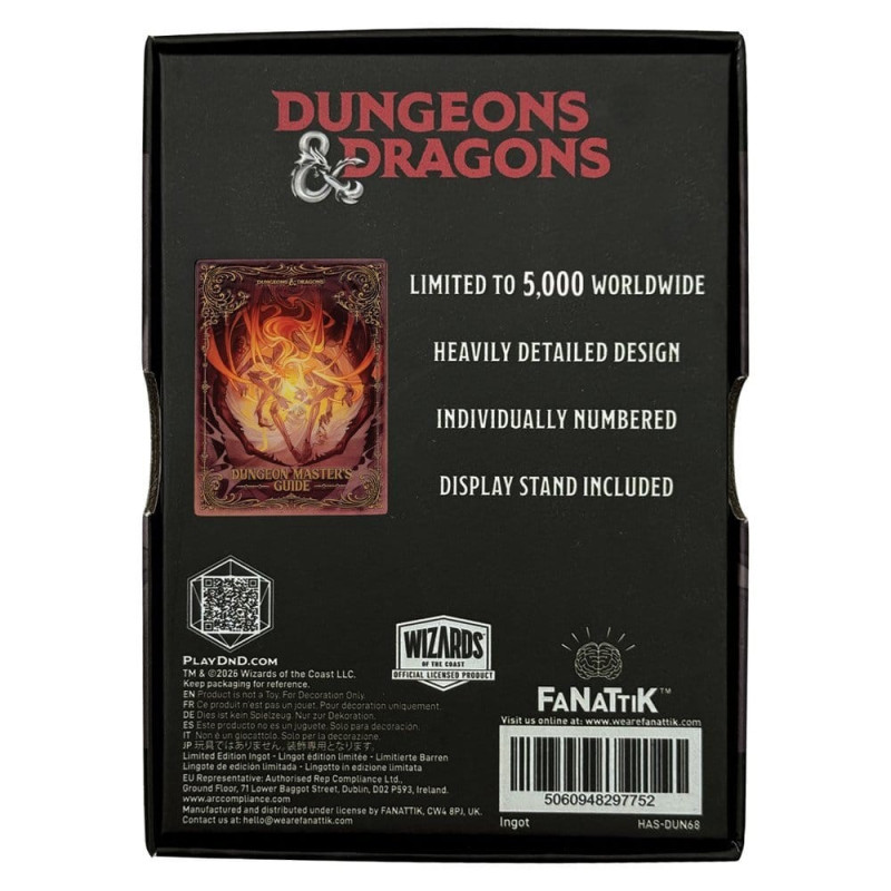 D&D Lingot DMG Alternate Cover– Edition Limitée – Fanattik