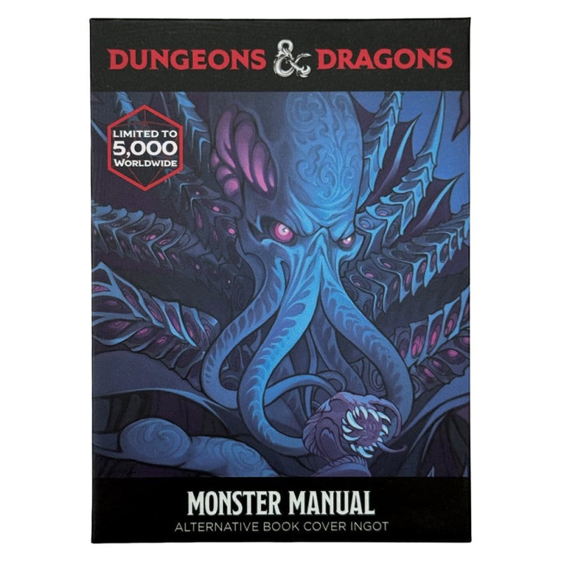 D&D Lingot Monster Manual Alternate Cover – Edition Limitée – Fanattik