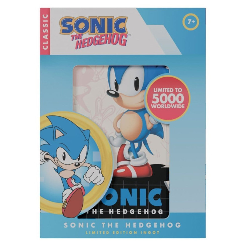 Sonic Lingot Edition Limitée 5000 exemplaires - Fanattik