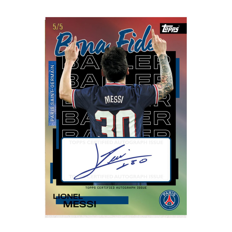 Topps - PSG 2025/26 - Trading Cards Team Set Box Scellée - Anglais