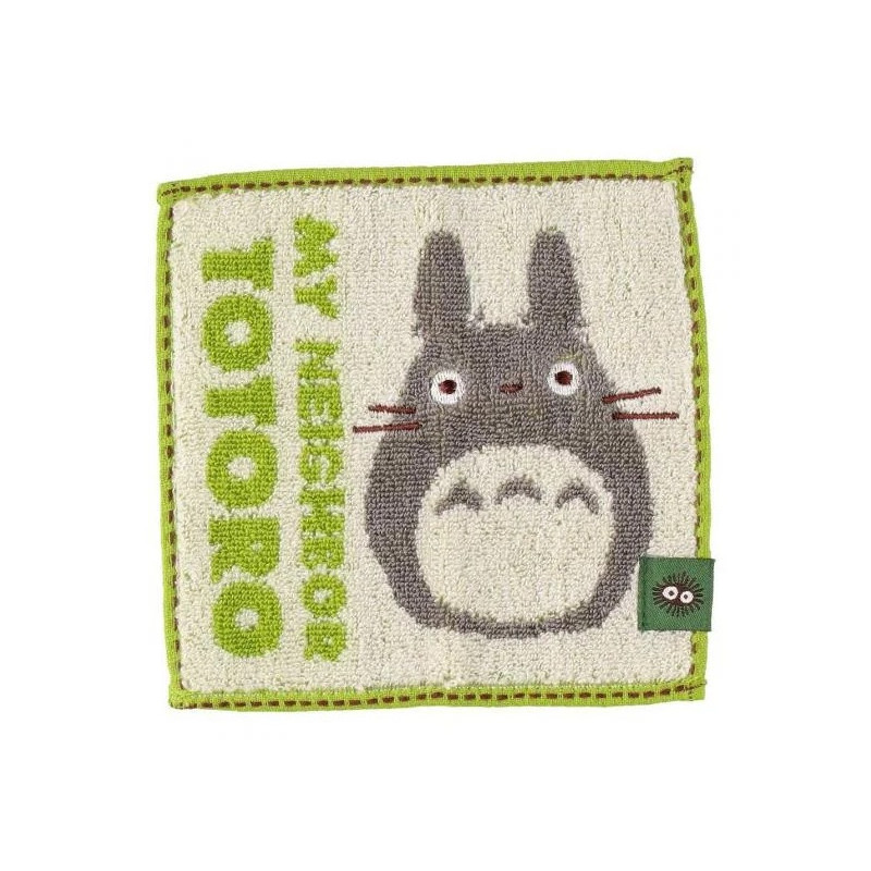 Mon voisin Totoro - Mini Serviette Mame Totoro Gris 15 x 15 cm