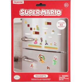 Super Mario - Set de 63 aimants
