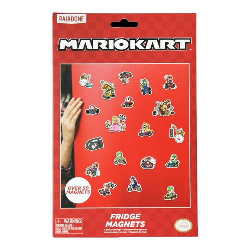 Mario Kart - Set d'Aimants de Frigo