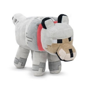 Minecraft - Peluche Loup 17 cm