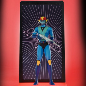 Goldorak - Figurine Alcor (Kabuto Koji) Neon Tsume Art