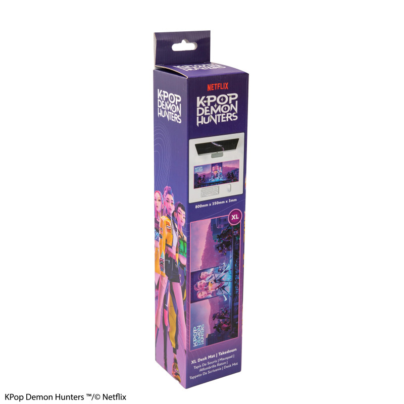 KPop Demon Hunters – Tapis de bureau XL Takedown Huntr/x