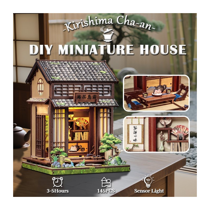 Miniature House - Maquette DIY Kirishima Cha-an - CuteBee