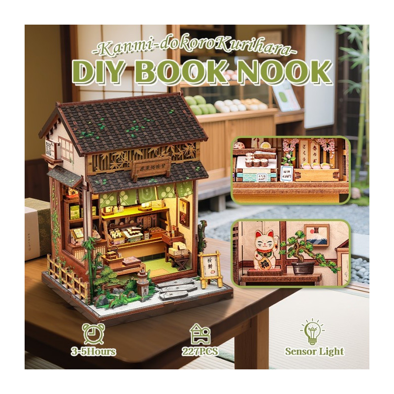 Miniature House - Maquette DIY Kanmi-dokoro Kurihara - CuteBee