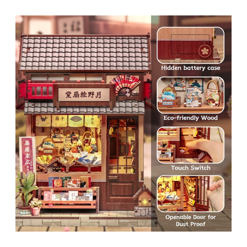 Miniature House - Maquette DIY Tsukino Eogi-dou - CuteBee