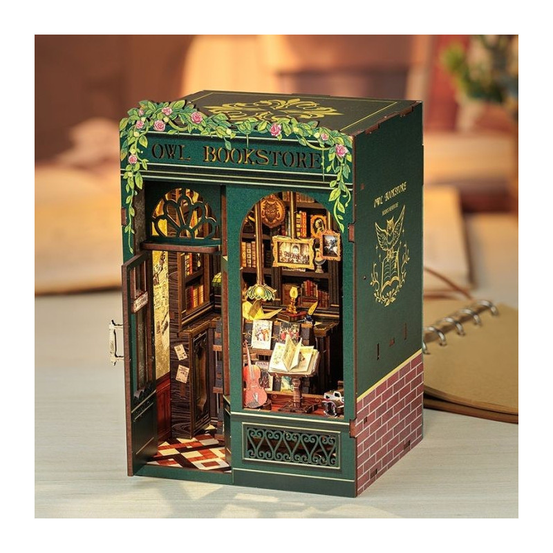 Miniature House - Maquette DIY Owl Bookstore - CuteBee
