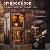 Miniature House - Book Nook Maquette Rose Detective Agency - CuteBee