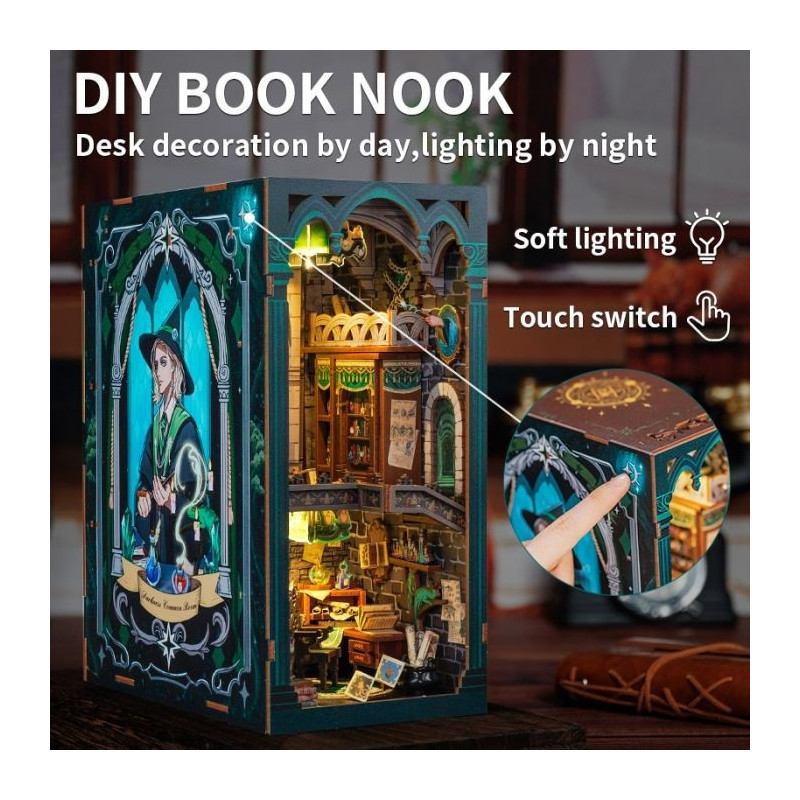 Miniature House - Book Nook Maquette Darkness Common Room - CuteBee