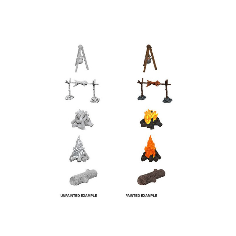 Deep Cuts – Set Camp Fire & Sitting Log (Feu de Camp) – WizKids