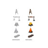 Deep Cuts – Set Camp Fire & Sitting Log (Feu de Camp) – WizKids