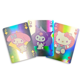 Sanrio - Jeu de 54 Cartes Holographiques Cupcake Design