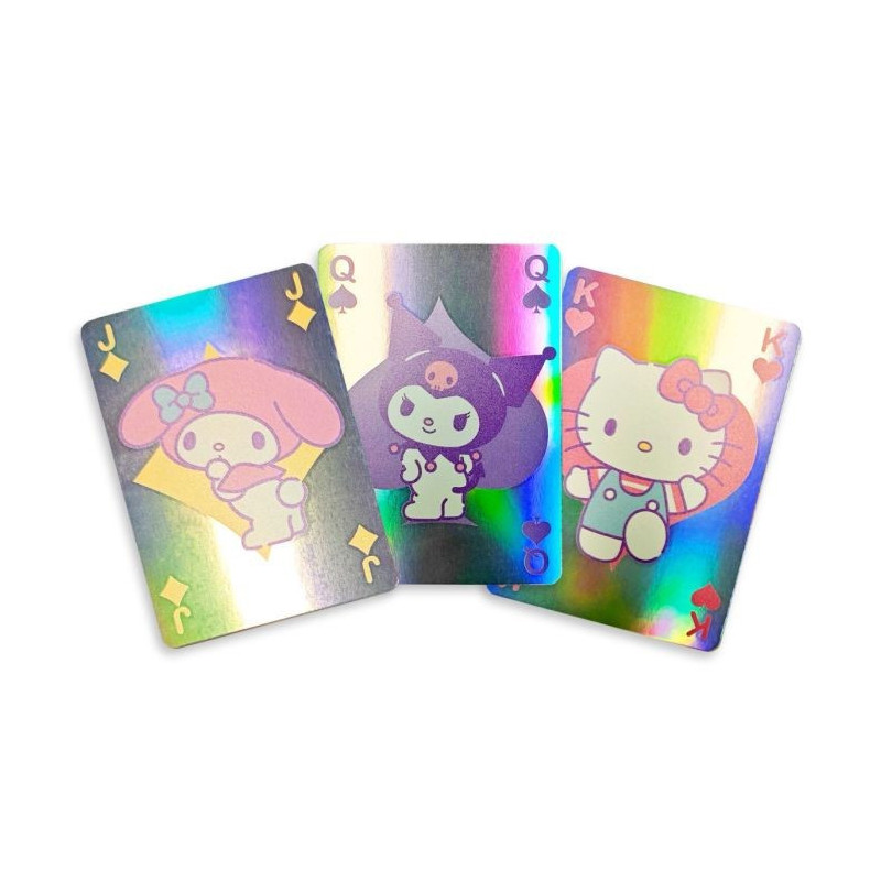 Sanrio - Jeu de 54 Cartes Holographiques Cupcake Design