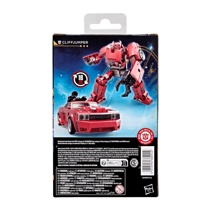 Transformers Age of the Primes - Cliffjumper Figurine DLX Class Hasbro
