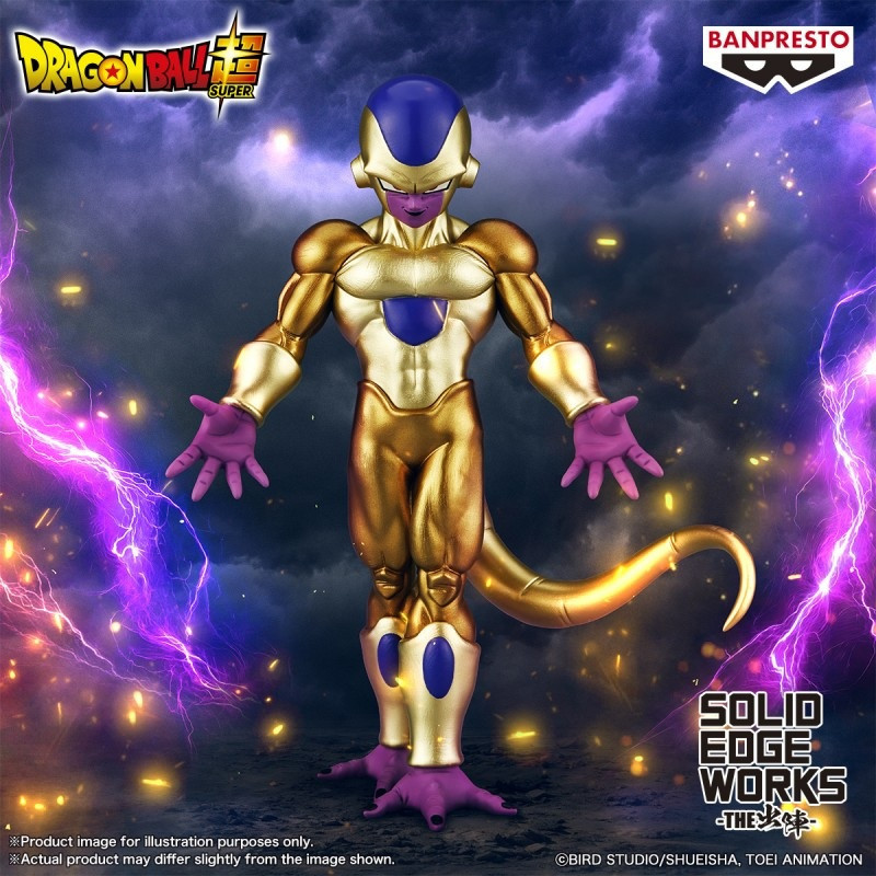 Dragon Ball Super – Figurine Golden Frieza Solid Edge – Banpresto
