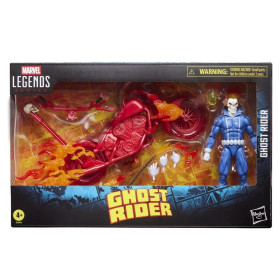 Marvel : Legend Series - Figurine Ghost Rider with Motorcycle 15 cm