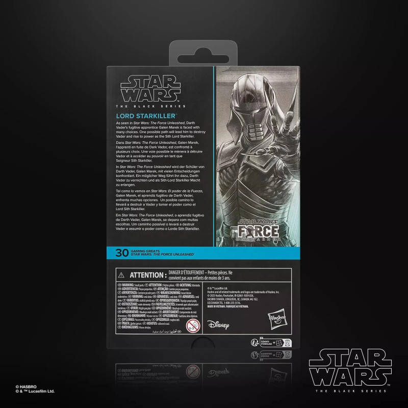 Figurine Black Series Lord Starkiller – Star Wars The Force Unleashed