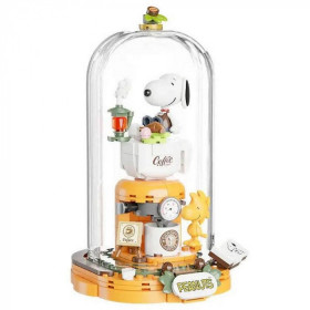 Peanuts - Jeu de Construction Snoopy Coffee Time