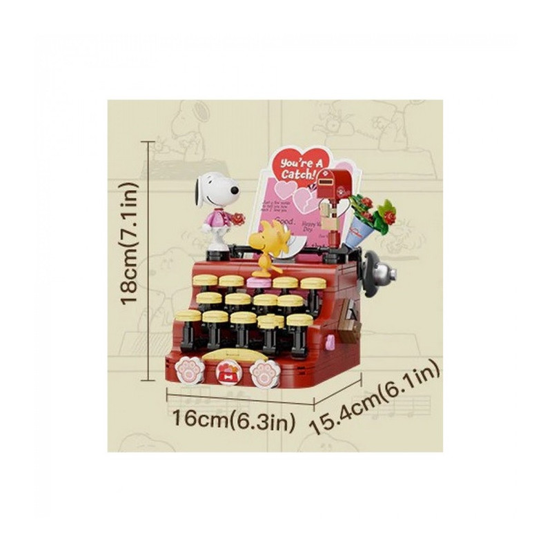 Snoopy Typewriter Retro – Peanuts – Pantasy