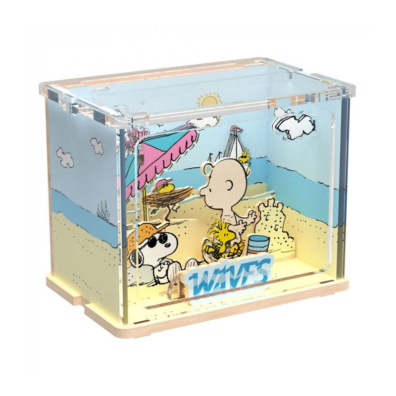 Peanuts (Snoopy) - Maquette Mini Scene Chilling At The Beach
