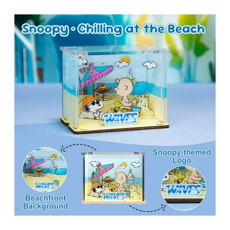 Peanuts – Maquette Mini Scene Chilling At The Beach – Pantasy