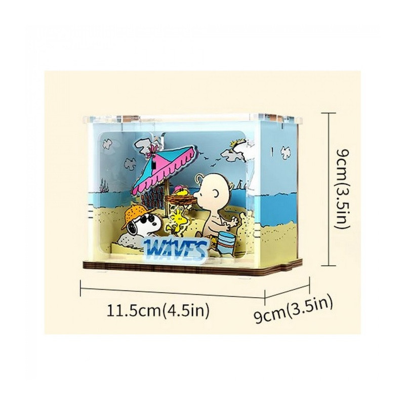 Peanuts – Maquette Mini Scene Chilling At The Beach – Pantasy