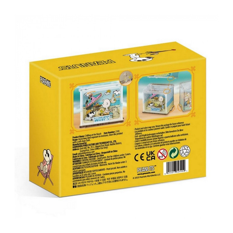 Peanuts – Maquette Mini Scene Chilling At The Beach – Pantasy