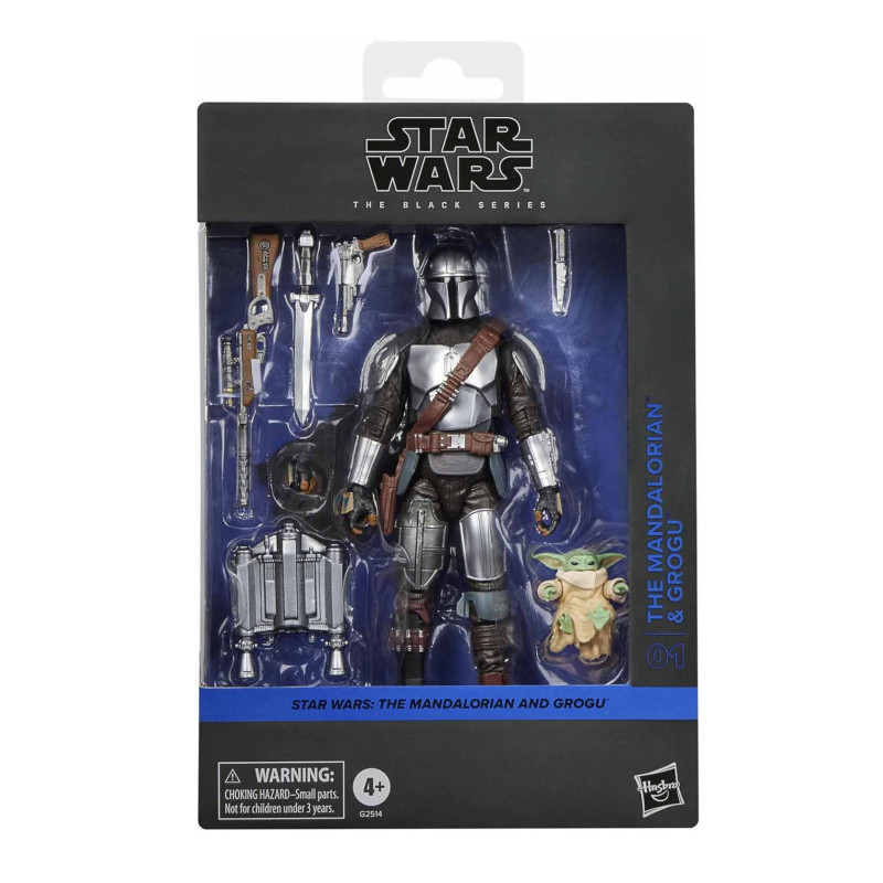 Star Wars - Figurine Black Series Mandalorian & Grogu - Hasbro