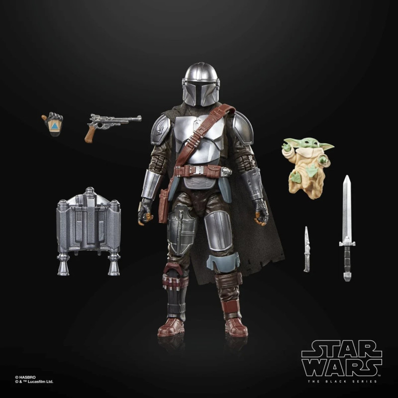 Star Wars - Figurine Black Series Mandalorian & Grogu - Hasbro