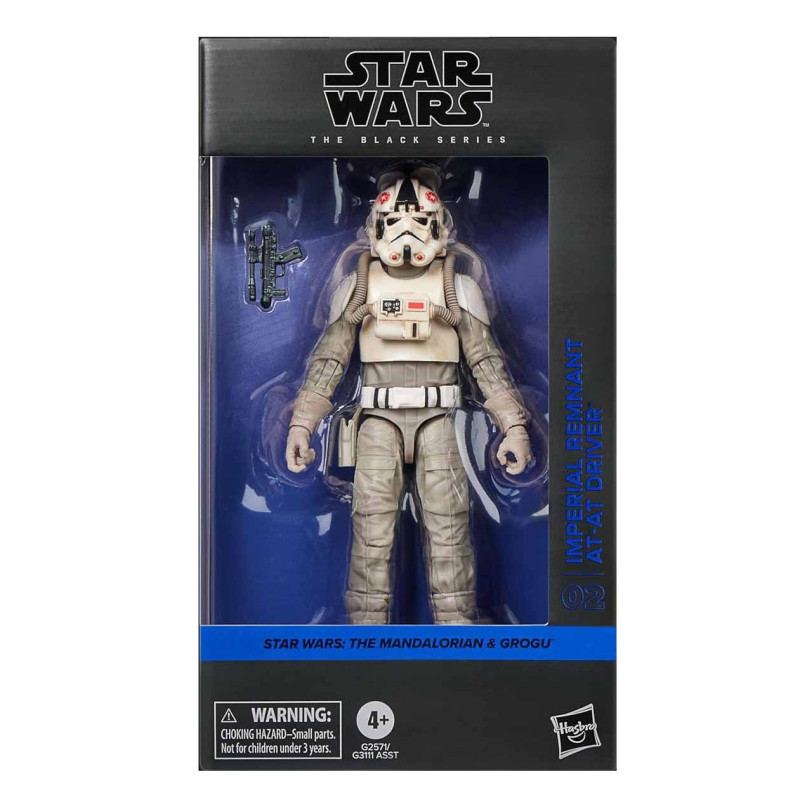 Star Wars : Mandalorian & Grogu - Black Series - Figurine Imperial Remnant AT-AT Driver