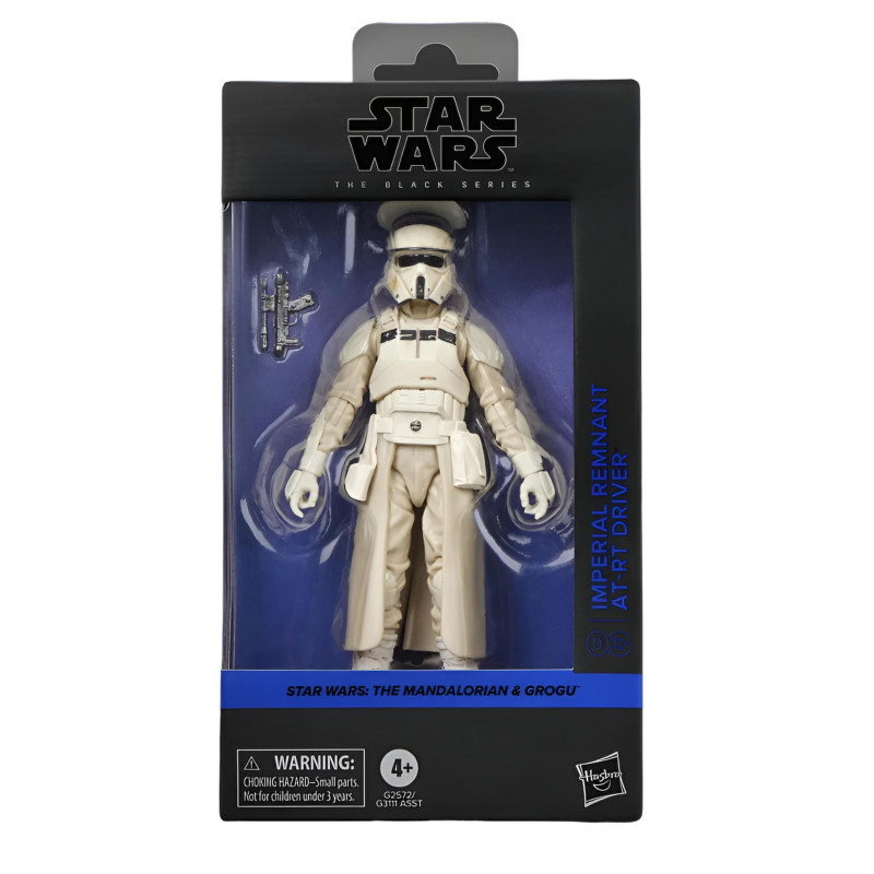 Star Wars : Mandalorian & Grogu - Black Series - Figurine Imperial Remnant AT-RT Driver