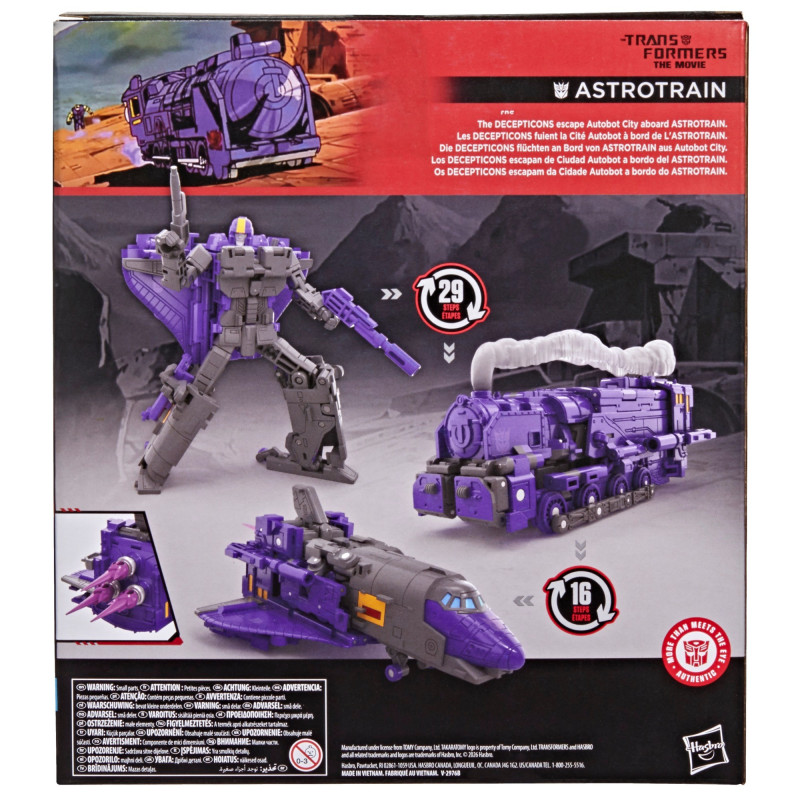 Transformers : Studio Series - Figurine Astrotrain - Hasbro