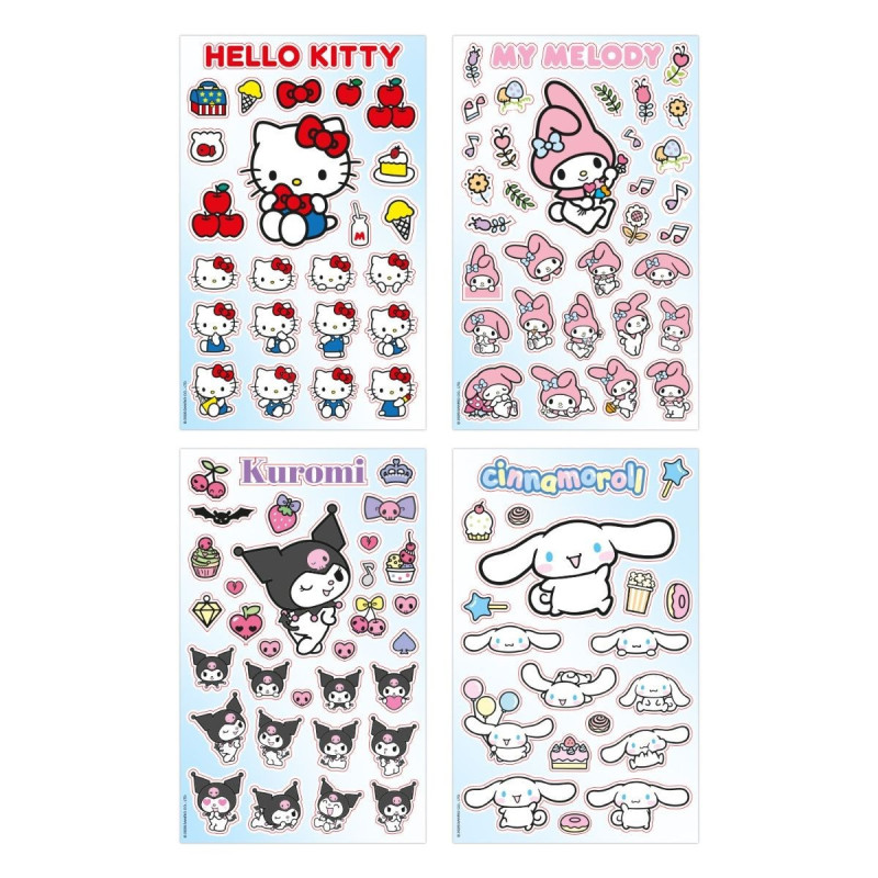 Sanrio - Set autocollants Hello Kitty and Friends
