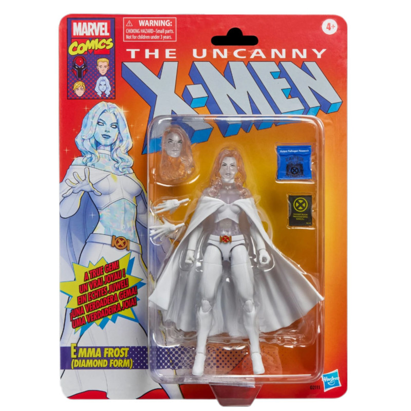 Marvel Legends - Figurine Emma Frost "Forme Diamant" 15 cm