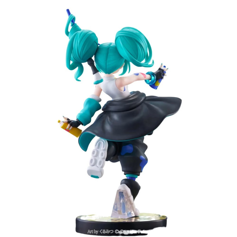 Figurine Miku Paint Girl Muchute – Vocaloid – FuRyu