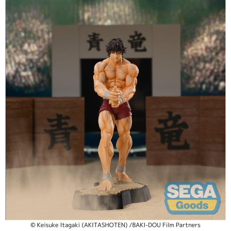 BAKI-DOU Le samouraï invincible - Figurine Luminasta Baki Hanma - Sega