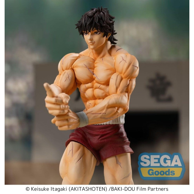 BAKI-DOU Le samouraï invincible - Figurine Luminasta Baki Hanma - Sega