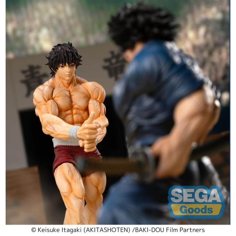 BAKI-DOU Le samouraï invincible - Figurine Luminasta Baki Hanma - Sega