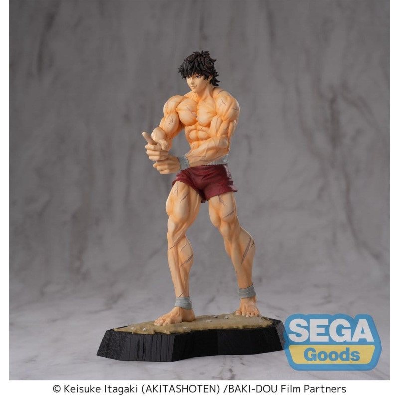 BAKI-DOU Le samouraï invincible - Figurine Luminasta Baki Hanma - Sega