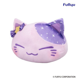 Nemuneko Cat - Peluche Big Plush Purple 35 cm