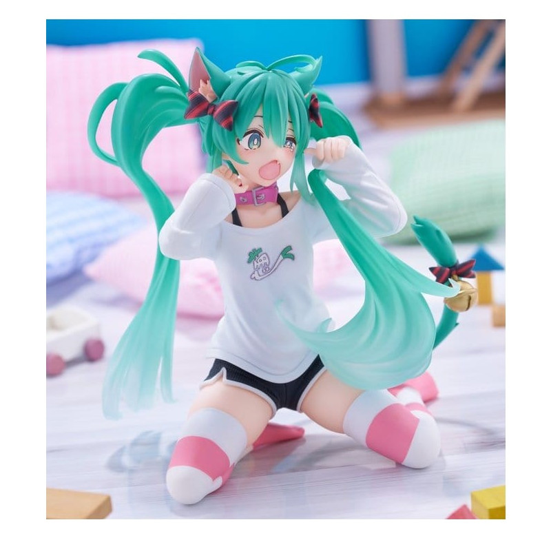 Vocaloid – Figurine Desktop Cute Hatsune Miku Cat Ear T-Shirt – Taito
