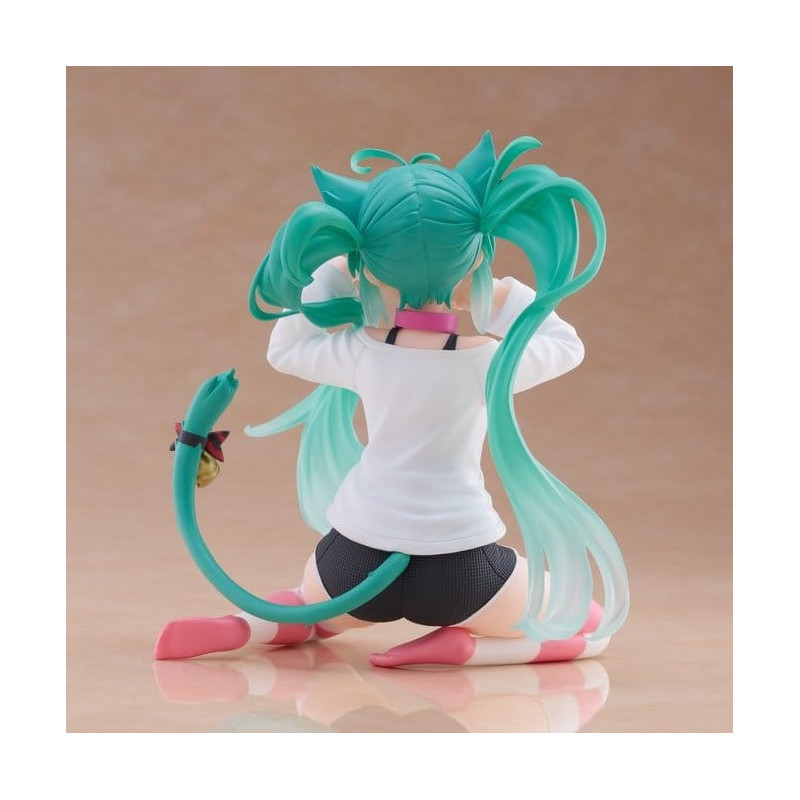 Vocaloid – Figurine Desktop Cute Hatsune Miku Cat Ear T-Shirt – Taito