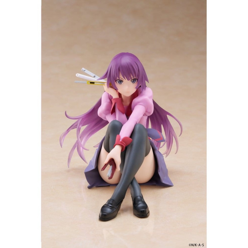 Monogatari - Figurine PVC Desktop Cute Hitagi Senjougahara 13 cm