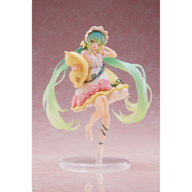 Vocaloid - Figurine PVC Hatsune Miku Wonderland Sleeping Beauty 18 cm