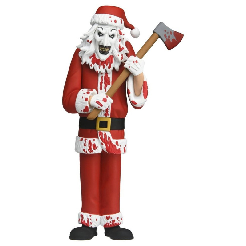 Terrifier - Figurine Santa Suit Art the Clown (Bloody Version) - Neca