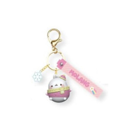 Molang - Porte-clé Weather Series Molang avec Flocon de Neige - YuMe