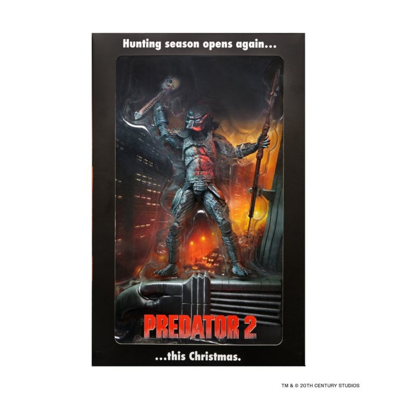 Predator 2 – Figurine City Hunter Poster Series 18 cm – NECA
